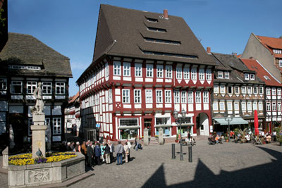 Der Marktplatz von Einbeck